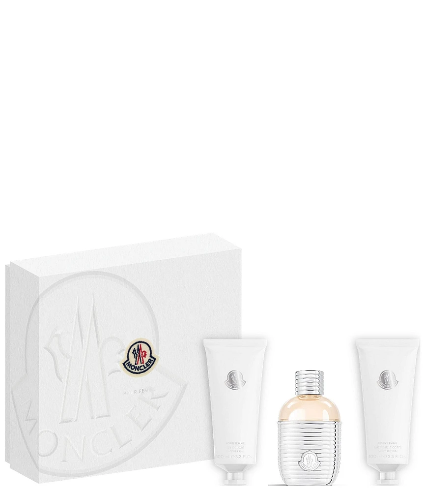 Moncler Pour Femme 3-Piece Gift Set