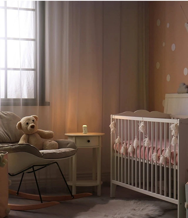 Motorola PIP15 Audio Baby Monitor - Dual Room, 1500 Ft Range, Nightlight, Two-Way Talk, Includes 2 Monitors & Parent Unit