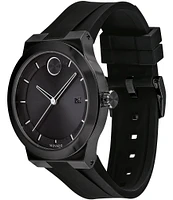 Movado Bold Men's Black Swiss Quartz Fusion Watch