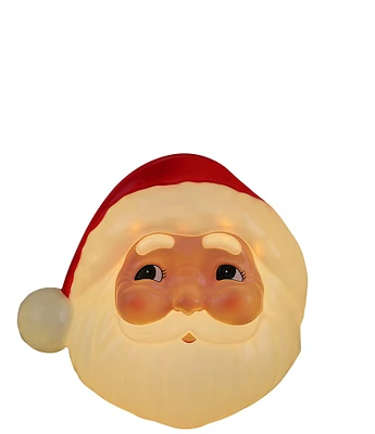 Mr. Christmas 12-Inch Blow Mold Lit Santa Tree Topper