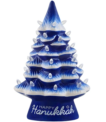 Mr. Christmas 12#double; LED Lighted Nostalgic Hanukkah Tree