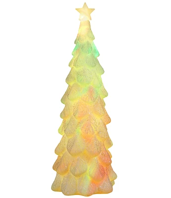 Mr. Christmas 24-inch Lit Glitter Tree Blow Mold Decor