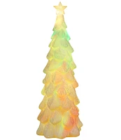 Mr. Christmas 24-inch Lit Glitter Tree Blow Mold Decor