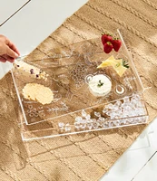 Mud Pie Acrylic Chiller Charcuterie Tray