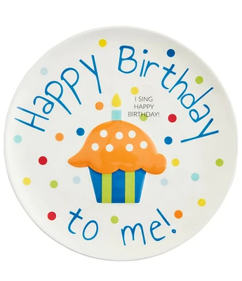 Mud Pie Baby Boys Birthday Boy Musical Plate