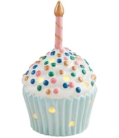 Mud Pie Circa Birthday Cupcake Light Up Sitter