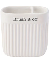 Mud Pie Circa Brush it Off Toothbrush Holder