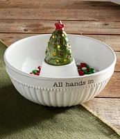 Mud Pie Circa Collection Christmas Tree Light-Up Sitter