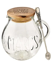 Mud Pie Circa Glass Margarita Pitcher Set