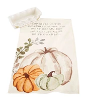 Mud Pie Gather Daily Bread Baker & Towel Set