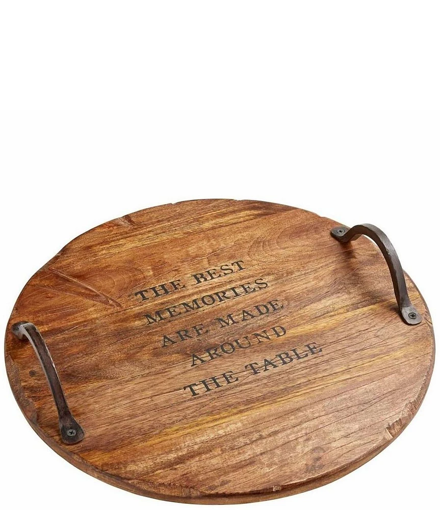 Mud Pie Gather Memories Lazy Susan