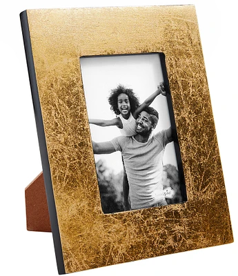 Mud Pie Gold Lacquer 4x6#double; Frame