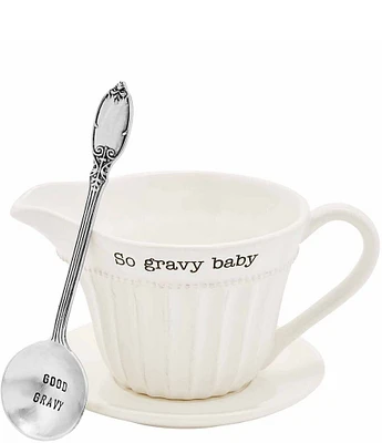 Mud Pie Gravy Boat Set