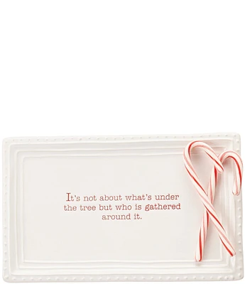 Mud Pie Holiday Circa Sentiment Tray