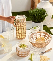 Mud Pie In The Garden Acrylic Chiller Bowl Set