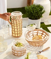 Mud Pie In The Garden Acrylic Chiller Bowl Set