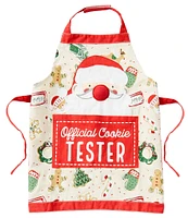 Mud Pie Light-Up Santa Apron