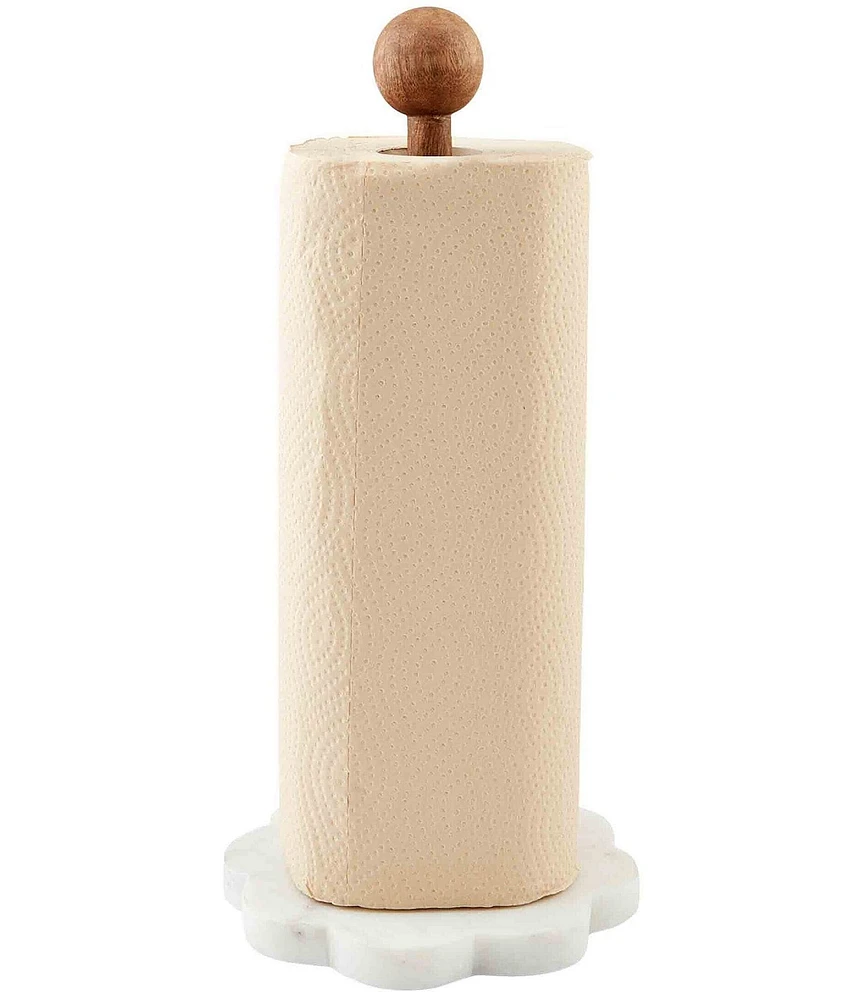 Mud Pie Scallop Paper Towel Holder