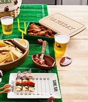 Mud Pie Tailgate Melamine Marinating Prep Tray