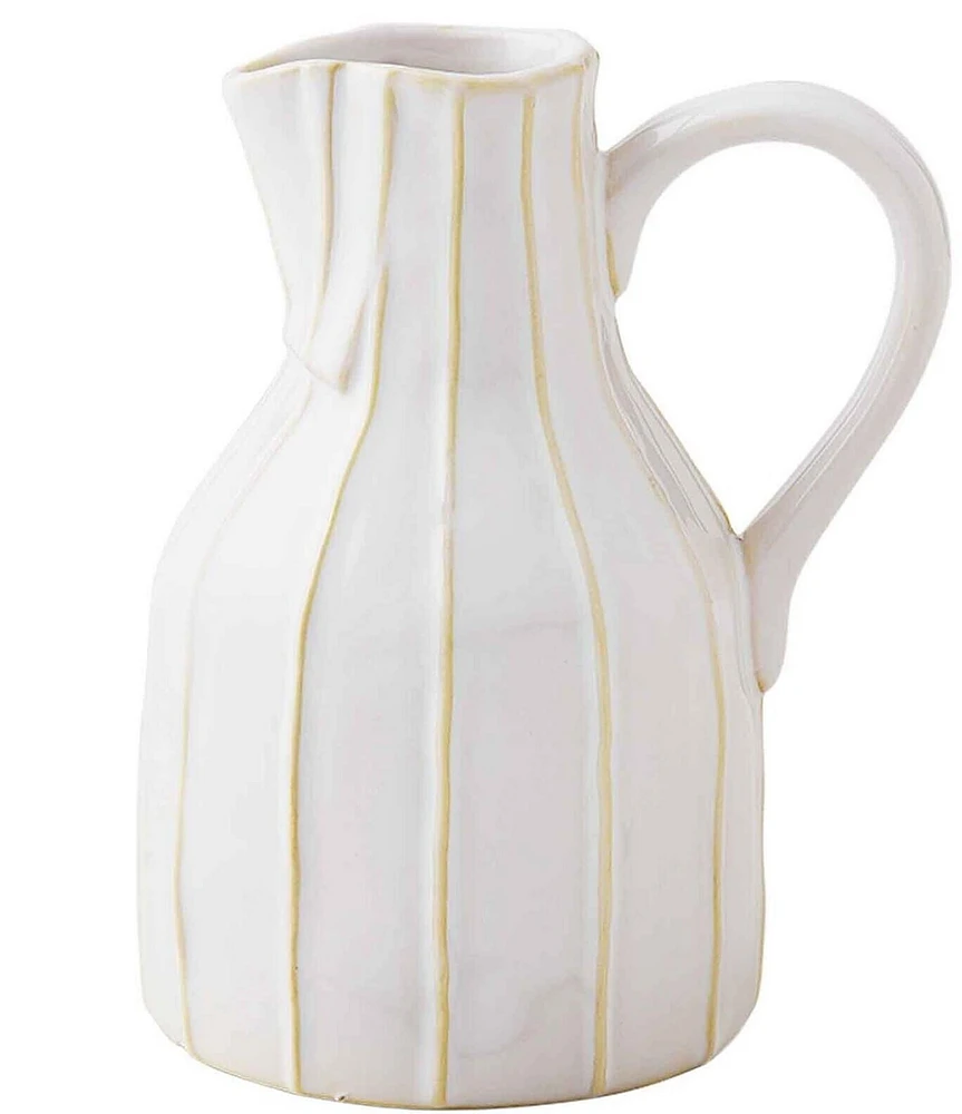 Mud Pie White House Collection Textured Jug Bud Small Vase