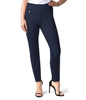 Slimsation® by Multiples Relaxed Tapered Leg Tummy Control Pull-On Ankle Pants