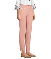 Slimsation® by Multiples Relaxed Tapered Leg Tummy Control Pull-On Ankle Pants