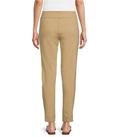 Slimsation® by Multiples Relaxed Tapered Leg Tummy Control Pull-On Ankle Pants