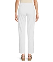 Slimsation® by Multiples Relaxed Tapered Leg Tummy Control Pull-On Ankle Pants