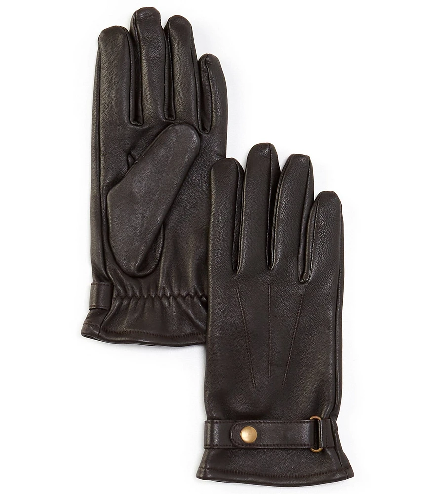 Murano 3 Point Buckle Leather Gloves