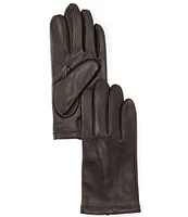 Murano 3 Point Cashmere Lined Leather Gloves