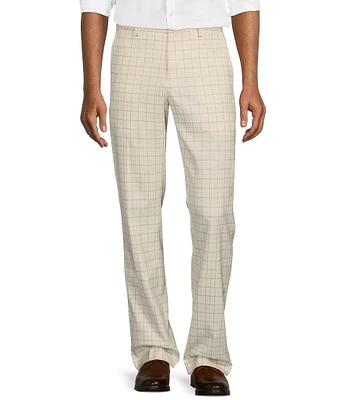 Murano Alex Slim Fit Window Plaid Suit Separates Dress Pants