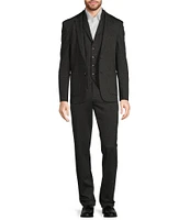 Murano Alex Slim Fit Suit Separates Flat Front Knit Dress Pants