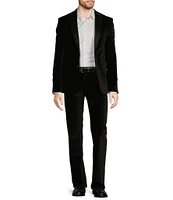 Murano Alex Slim Fit Velvet Suit Separate Dress Pants