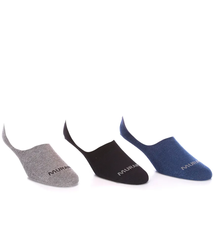 Murano Assorted No Show Socks 3-Pack