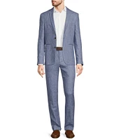 Murano Baird McNutt Linen Slim Fit Suit Separates Blazer