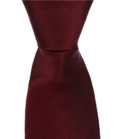 Murano Banks Shiny Solid 3 1/8#double; Silk Tie