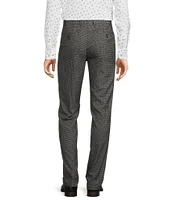 Murano Big & Tall Prehistoric Prep Collection Alex Slim Fit Houndstooth Suit Separates Dress Pants