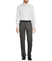 Murano Big & Tall Prehistoric Prep Collection Alex Slim Fit Houndstooth Suit Separates Dress Pants