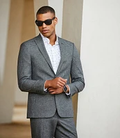 Murano Big & Tall Prehistoric Prep Collection Slim Fit Houndstooth Suit Separates Jacket