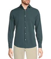 Murano Big & Tall Slim Fit Solid Performance Stretch Long Sleeve Woven Shirt