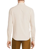 Murano Big & Tall Slim Fit Solid Performance Stretch Long Sleeve Woven Shirt