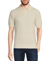 Murano Big & Tall Slim-Fit Solid Textured Polo Sweater