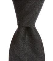 Murano Big & Tall Tonal Stripe 3 1/8#double; Silk Blend Tie