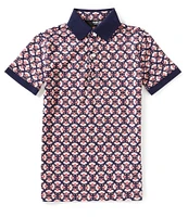 Murano Big Boys 8-20 Fans Print Polo Shirt