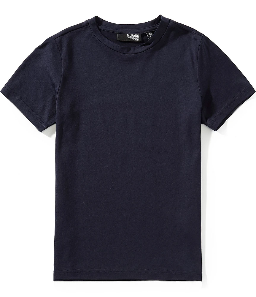 Murano Big Boys Liquid Luxury Short Sleeve Crew T-Shirt