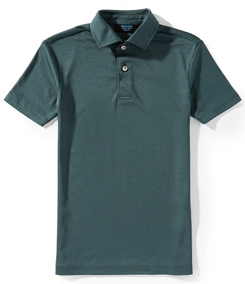 Murano Big Boys Liquid Luxury Slim Interlock Polo Shirt