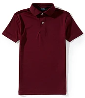 Murano Big Boys Liquid Luxury Slim Interlock Polo Shirt