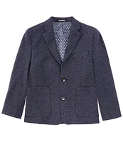 Murano Big Boys 8-20 Long Sleeve Slim Knit Blazer