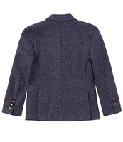 Murano Big Boys 8-20 Long Sleeve Slim Knit Blazer