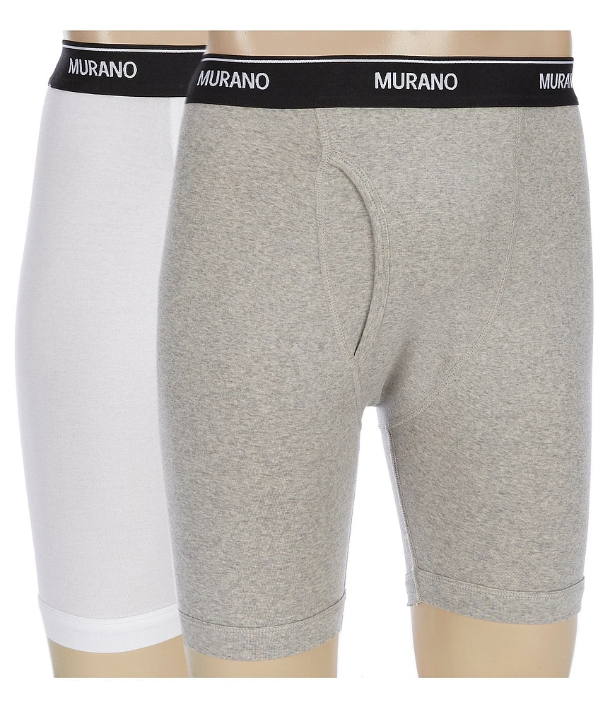 Murano Elastic Waist Boxer Briefs 2-Pack